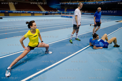 Sopot. Ergo Arena. Test Coopera zorganizowany przez...