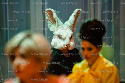 Gdansk. Teatr Wybrzeze. Scena Malarnia. Proba medialna...