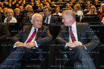 Gdansk. Europejskie Centrum Solidarnosci. Gala 70-lecia...