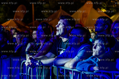 Gdansk. Targ Weglowy. Jarmark sw. Dominika. Koncert...