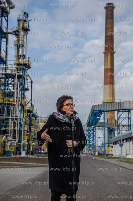 Gdansk. Wizyta Premier RP Ewy Kopacz w siedzibie Grupy...