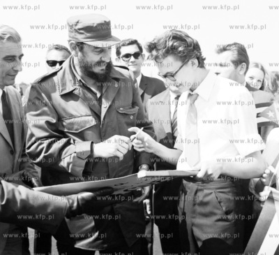 Wizyta przywodcy Kuby Fidela Castro w Trojmiescie....
