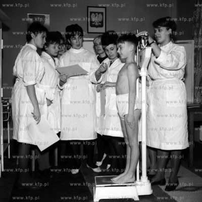 Kontrola stanu zdrowia.
1961
0006419z
Fot. Zbigniew...