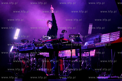 Jean Michel Jarre - koncert w hali Ergo Arena na granicy...