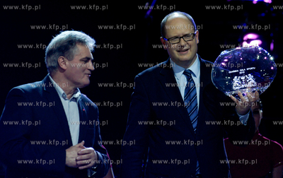 Gdanska Gala Sportu w Ergo Arenie. Nz. Bogdan Olewszek...