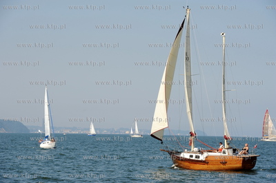 Zatoka Gdanska. 15  edycja Baltic Sail 2011. Regaty...