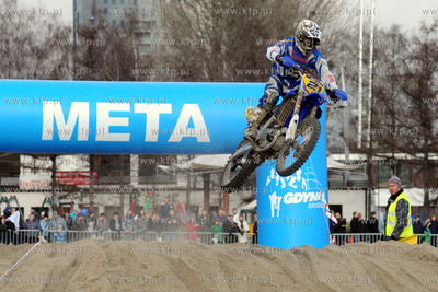 XX Final WOSP w Gdyni. Zawody Motocrossowe na Plazy...