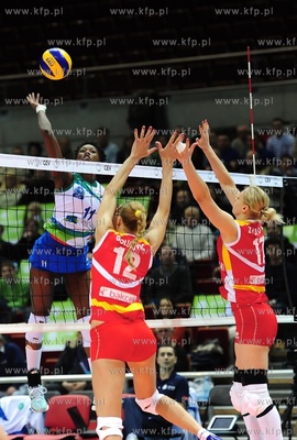 Hala Ergo Arena Gdansk/Sopot. 1/8 finalu Ligi Mistrzyn...