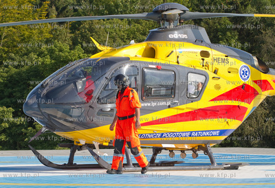 Eurocopter EC-135 Lotniczego Pogotowia Ratunkowego...