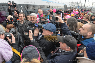 Gdynia. Ekspres Trojki, czyli specjalny przejazad pociagu...