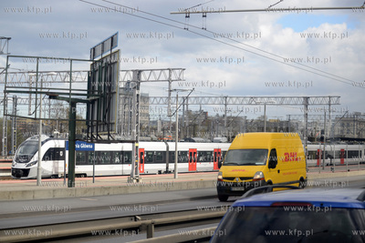 Ulice Gdyni w czasie epidemii koronawirusa COVID-19....