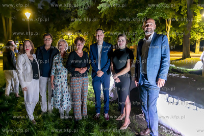 Sopot, Park Północny. Odsłonięcie rzeźby Andriusa...