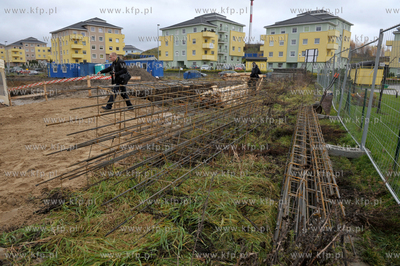 Uroczystosc wmurowania kamienia wegielnego pod budowe...