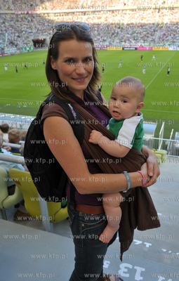 Mecz inauguracyjny na PGE Arena w Gdansku pomiedzy...