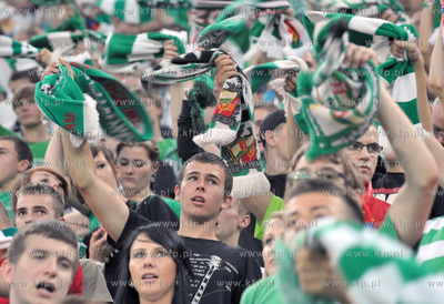 PGE Arena - mecz pilkarski pomiedzy Lechia Gdansk a...