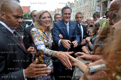 Mitt Romney, kandydat Partii Republikanskiej na prezydenta...
