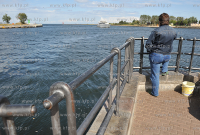 Gdansk Nowy Port. Okolice kapitanatu portu i nabrzeza...