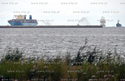 Najwiekszy kontenerowiec swiata Maersk Mc-Kinney Moller...