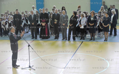 Udzial malzonki Prezydenta RP, Anny Komorowskiej w...