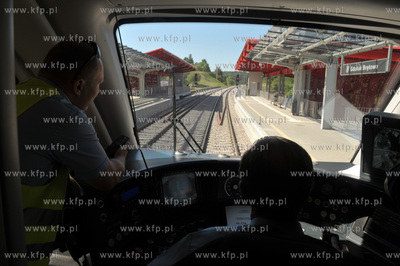 Pierwszy probny przejazd z pasazerami i i prezentacja...