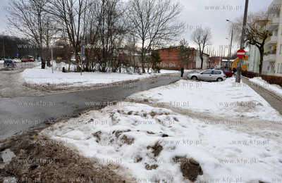 Gdańsk Wrzeszcz, ul. Partyzantów. 20.02.2010 Fot....