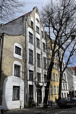 Gdańsk. Ul. Swiętojańska. Dom Zachariasza Zappio....