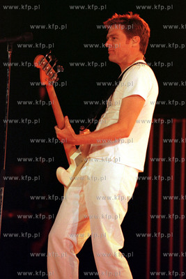 Festiwal Piosenki w Sopocie. Wystep Bryana Adamsa....