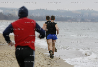 Gdansk Brzezno. Bieg  pod haslem Jestem z Gdanska....