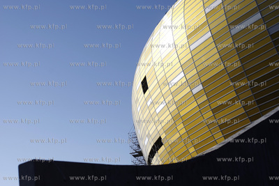 Gdansk. Budowa stadionu pilkarskiego PGE Arena.
16.03.2011
fot....