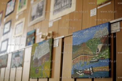 Osrodek Stawiska. Wystawa prac bioracych udzial w konkursie...