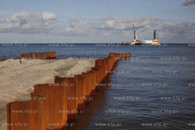 Sopot. Okolice Lazienek Polnocnych. Wyprowadzenie wód...