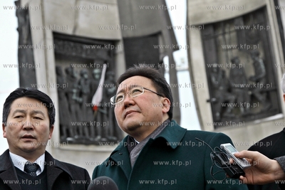 Wizyta Prezydenta Mongolii Tsakhiagiina Elbegdorja...