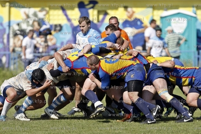 Sopot. I Liga Rugby. Mecz Ogniwo Sopot - Juvenia Krakow....