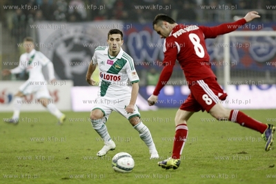 PGE Arena. Mecz o mistrzostwo T- Mobile Ekstraklasy....