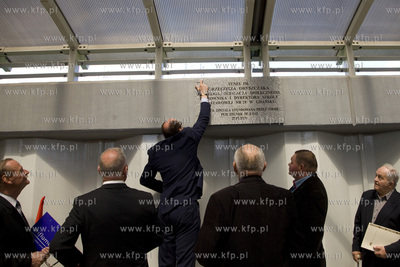 Uroczystość odsłonięcia tablicy pamiątkowej poświęconej...