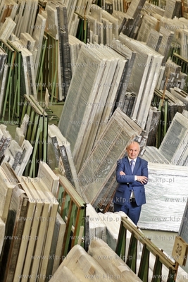 Prezes bytowskiej firmy Drutex, Leszek Gierszewski...