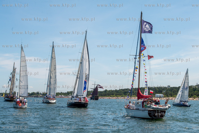 Baltic Sail 2023. Parada żaglowców po wodach Zatoki...