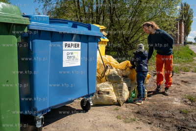 Gdańsk, Śródmieście. Akcja Sprzątanie Świata...