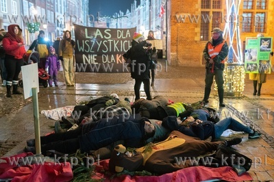 Gdańsk. Manifestacja - Las dla wszystkich - nie dla...