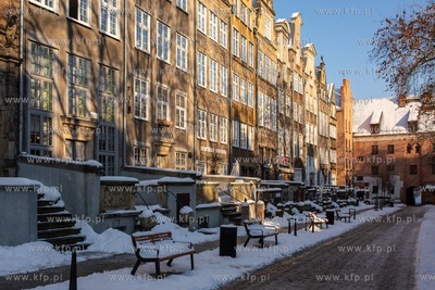 Zimowy Gdańsk. 18.02.2021 / fot. Anna Rezulak / KFP