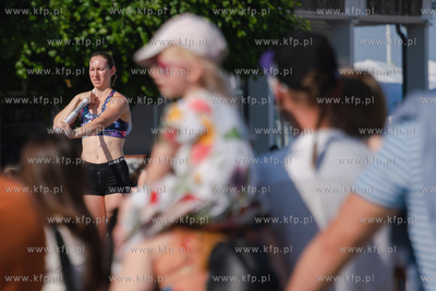 Sopot. 36. Tyczka na molo. Skoki pań. 24.06.2023 fot....