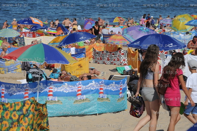 Plaza, Wladyslawowo. Sezon w pelni  08.08.2009 fot....