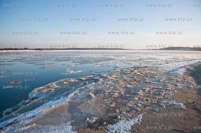 Gdansk. Zimowe mrozne popoludnie na Gorkach Zachodnich....