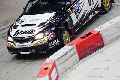 Gdansk. Hala Ergo Arena. Prolog 8 Rajdu Lotos Baltic...