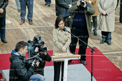 Gdansk. Stocznia Remontowa Shipbulding SA. Chrzest...