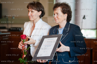 Gdansk. Sala obrad Rady Miasta Nowego Ratusza. Gala...