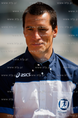 Gdynia. Port Jachtowy. Konferencja prasowa trzykrotnego...