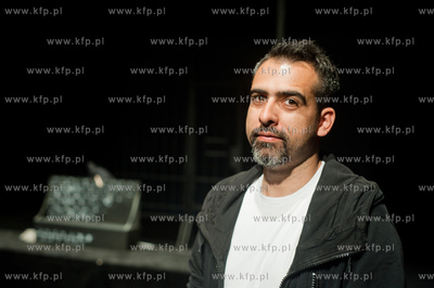 Gdansk. Teatr Wybrzeze. Scenie Malarnia. Proba medialna...