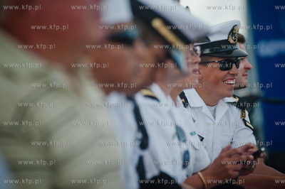 Gdynia. Skwer Kosciuszki. Wielki Mecz Koszykowki pomiedzy...