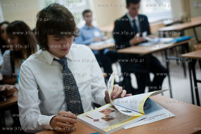 Gdansk. IX Liceum Ogolnoksztalcace. Inauguracja wspolpracy...